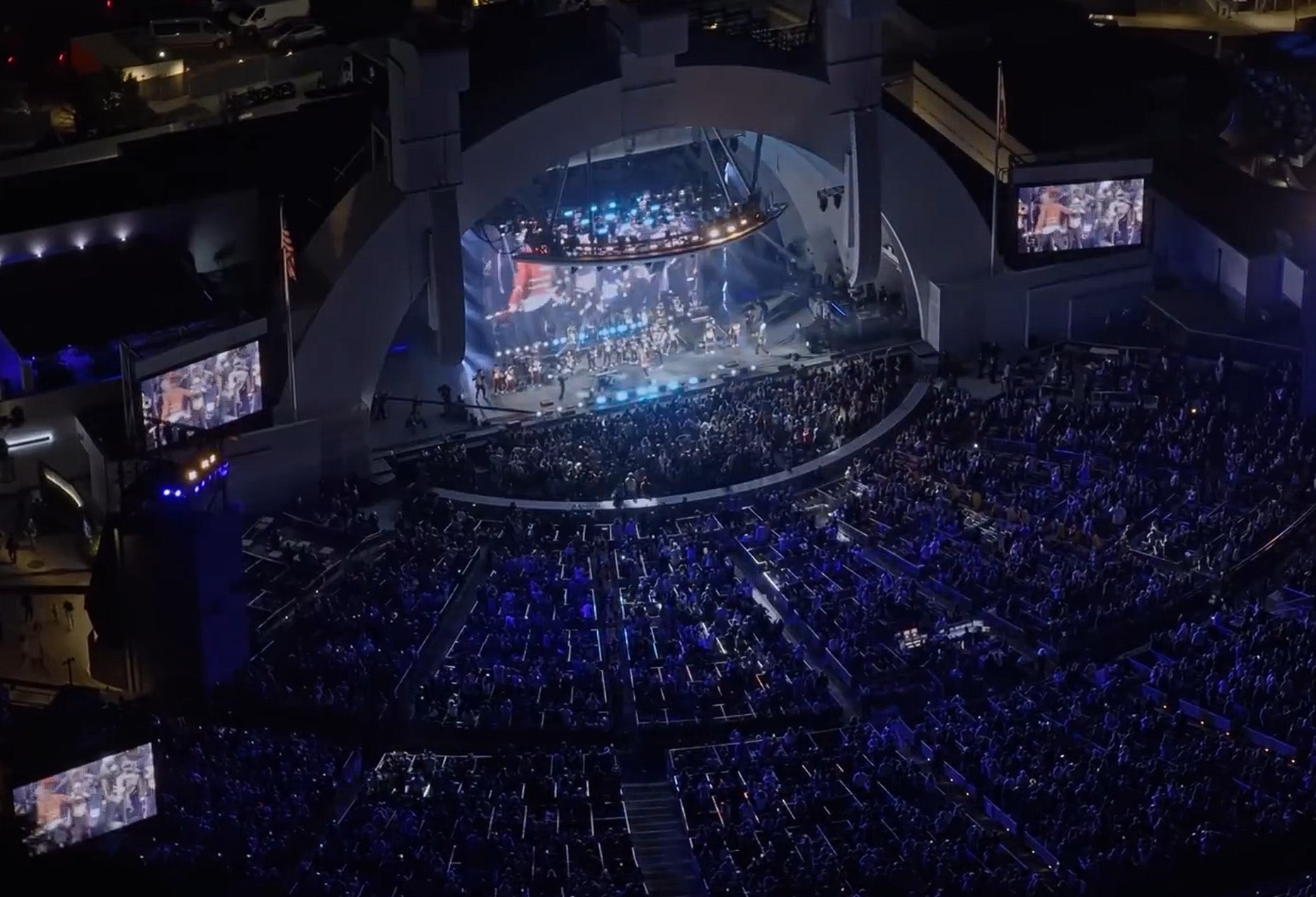 The Hollywood Bowl, show running
