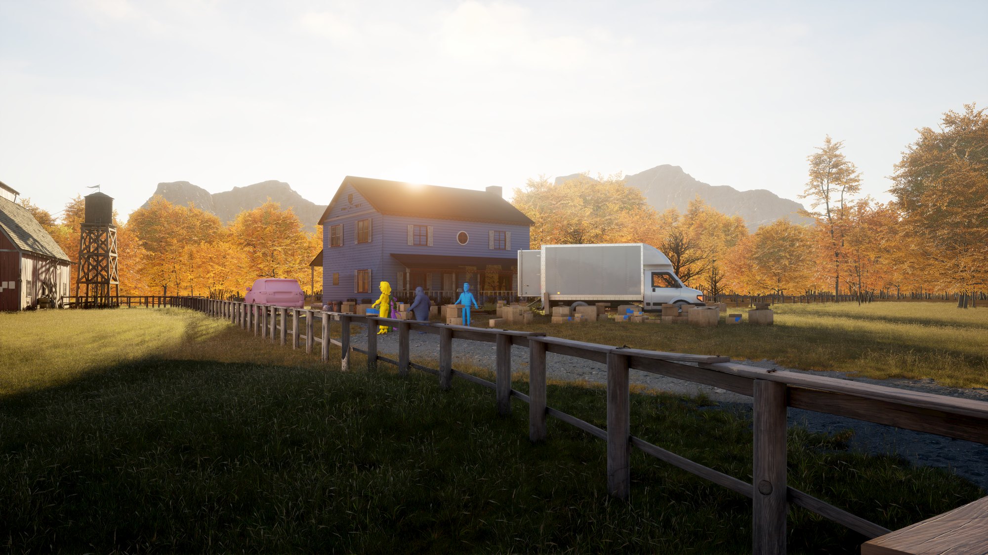 The same kind of environment, finished
