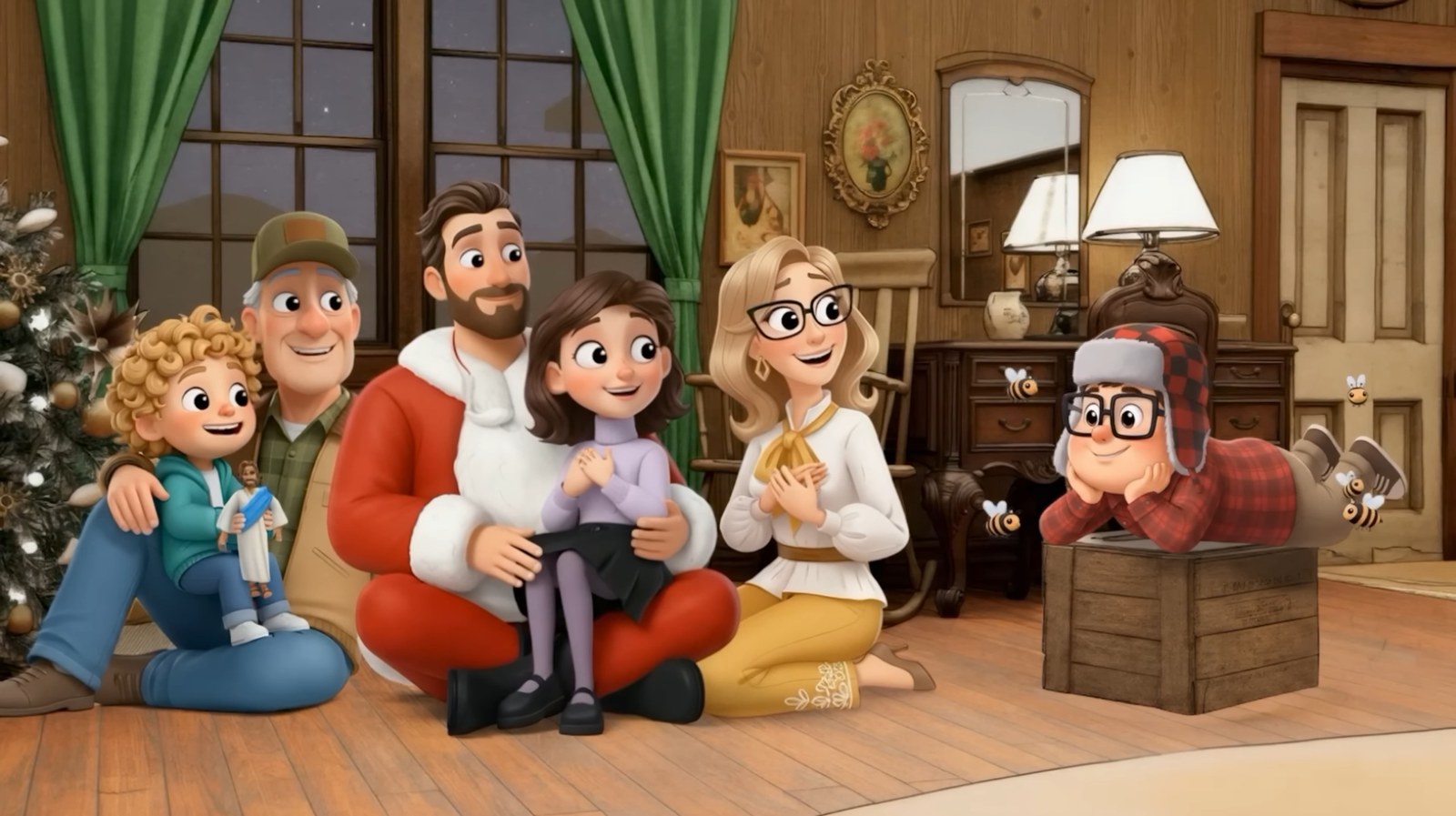 A frame from the pilot
