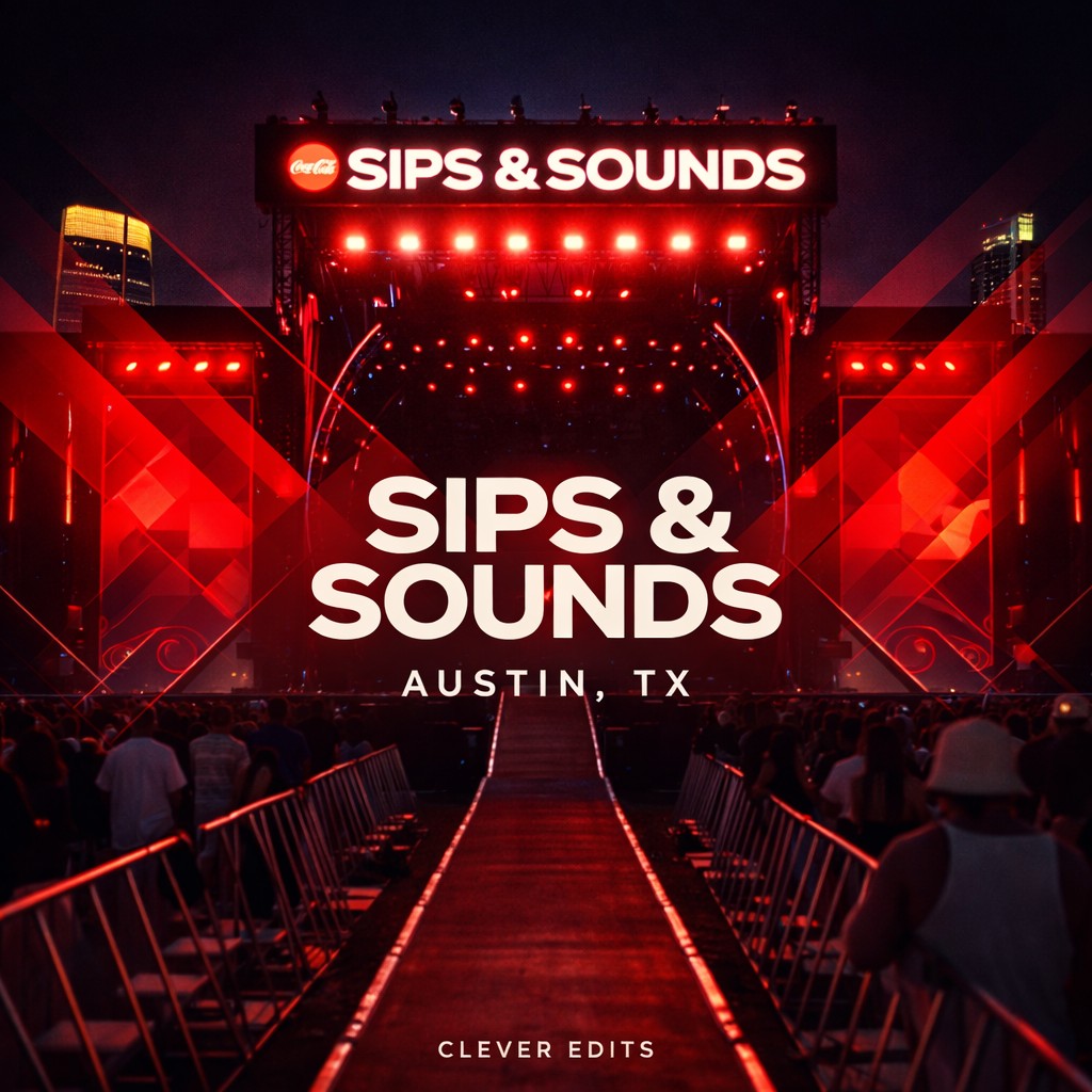 Sips and Sounds, Austin - Clever Edits